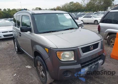 2003 Honda Element Ex из США, поврежденный, VIN 5J6YH285X3L019949